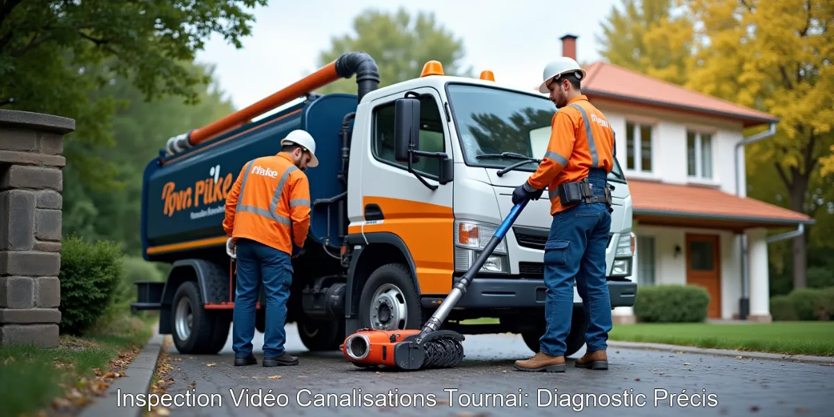 Inspection Vidéo Canalisations Tournai: Diagnostic Précis