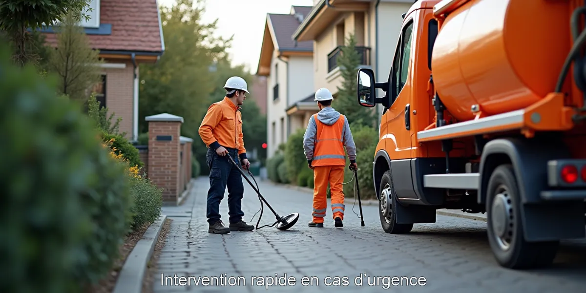 Intervention rapide en cas d’urgence