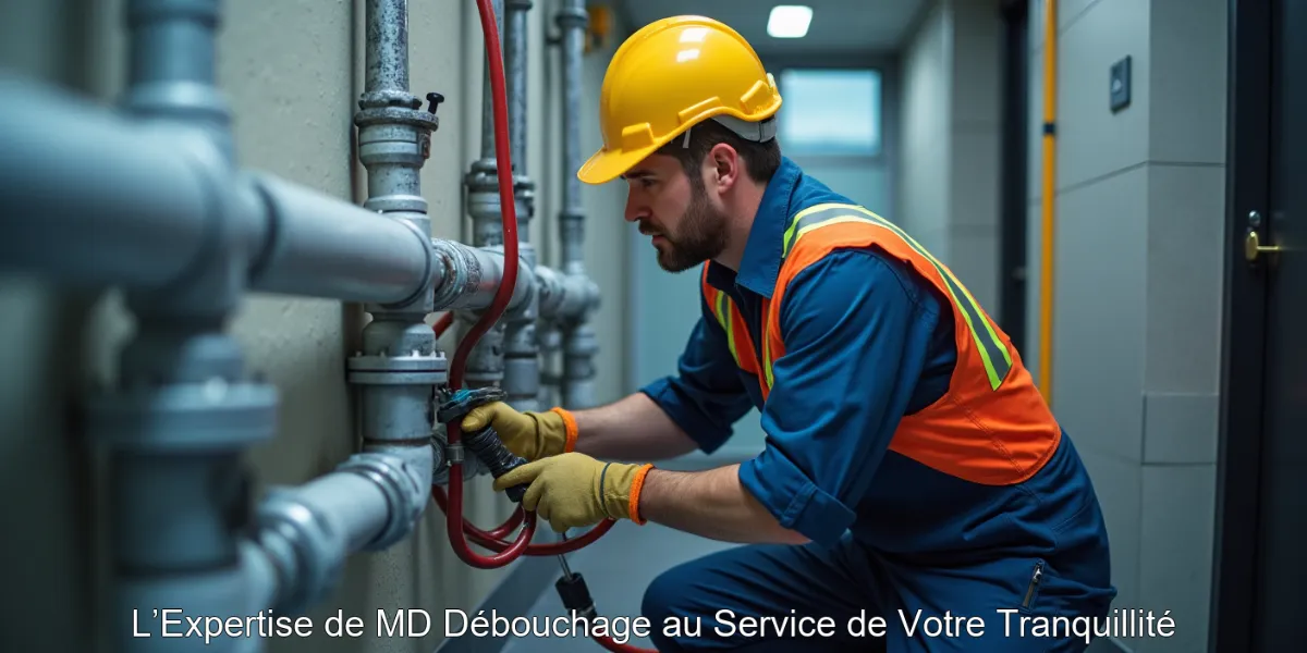L’Expertise de MD Débouchage au Service de Votre Tranquillité