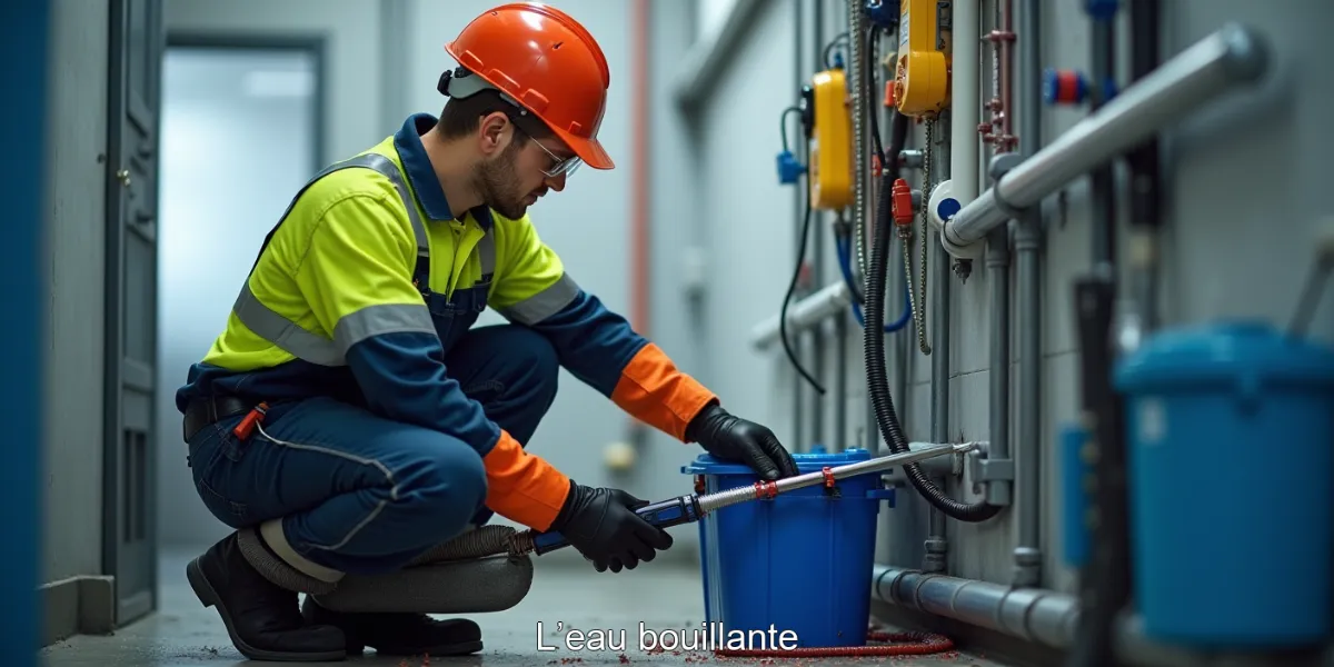 L’eau bouillante
