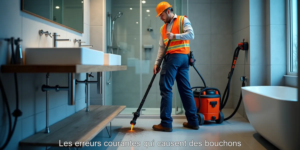 Les erreurs courantes qui causent des bouchons