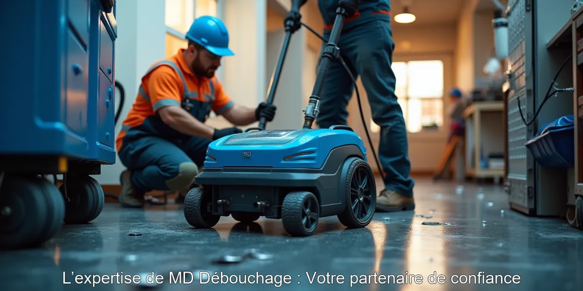 L’expertise de MD Débouchage : Votre partenaire de confiance