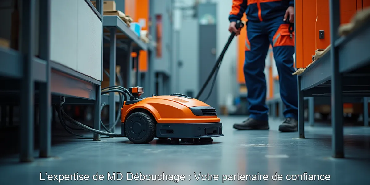 L’expertise de MD Débouchage : Votre partenaire de confiance