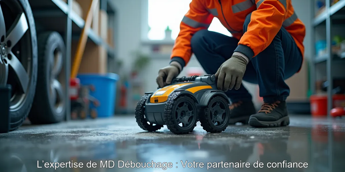 L’expertise de MD Débouchage : Votre partenaire de confiance