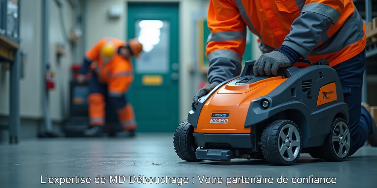 L’expertise de MD Débouchage : Votre partenaire de confiance