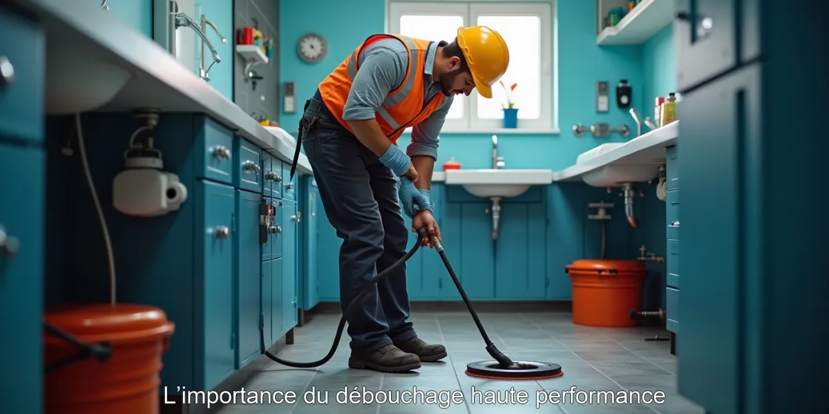 L’importance du débouchage haute performance
