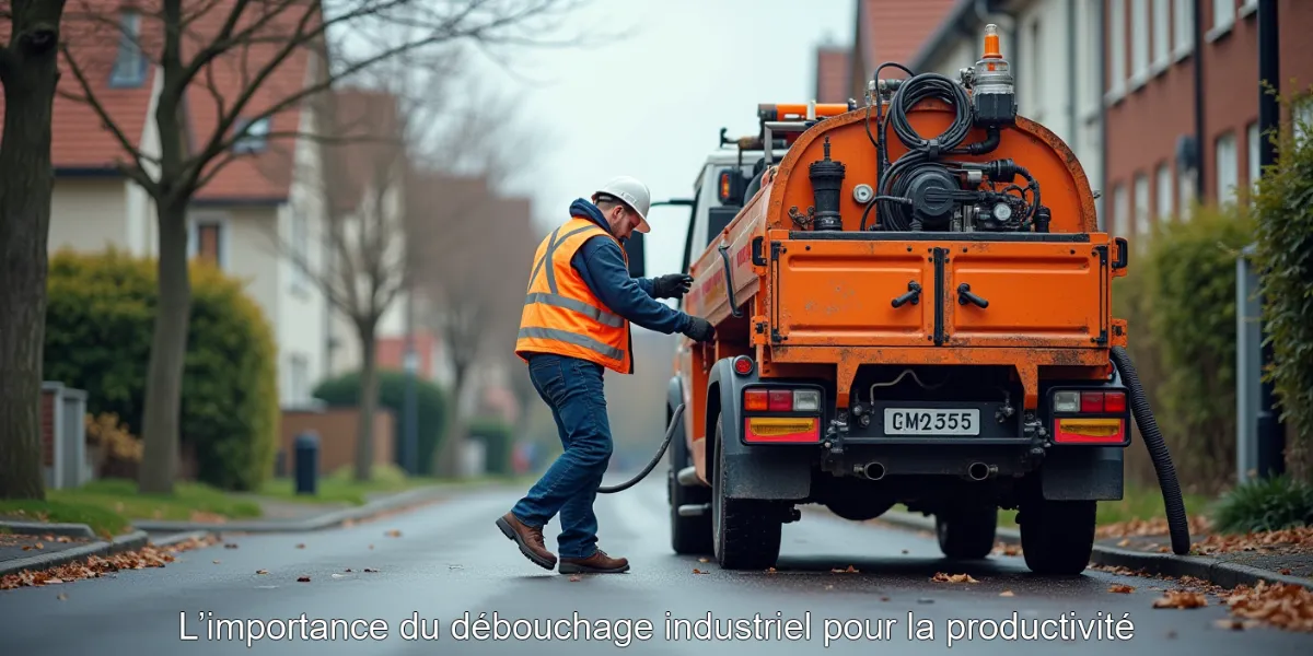 L’importance du débouchage industriel pour la productivité