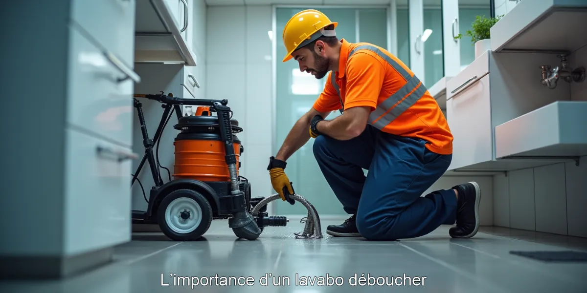 L’importance d’un lavabo déboucher
