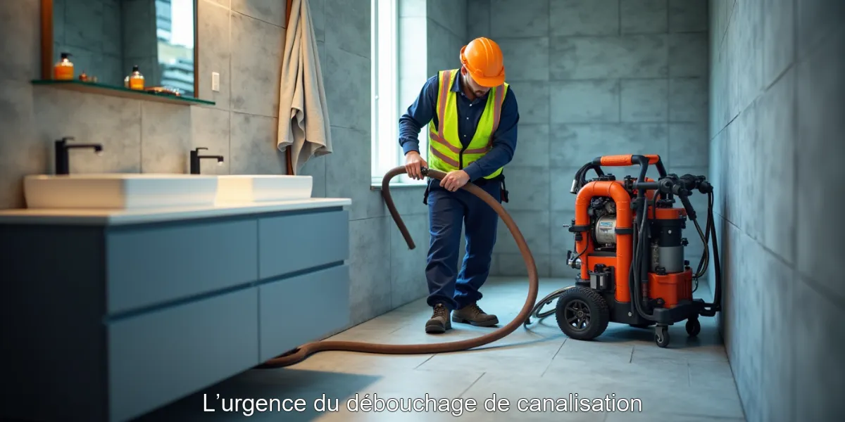 L’urgence du débouchage de canalisation
