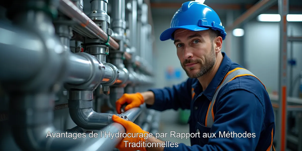 Avantages de l’Hydrocurage par Rapport aux Méthodes Traditionnelles