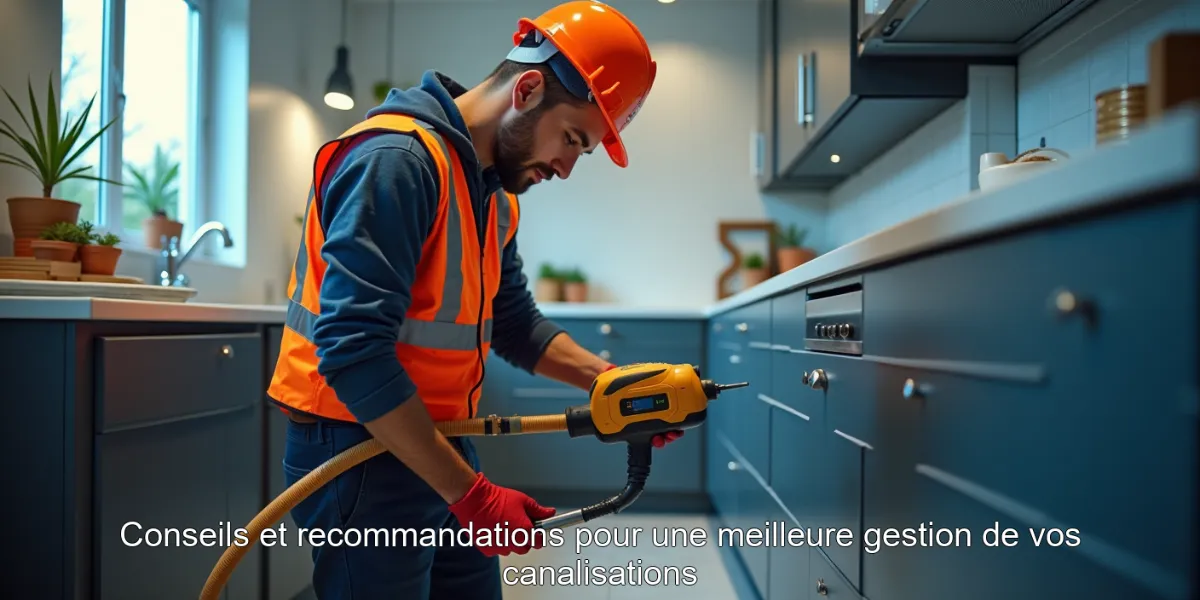 Conseils et recommandations pour une meilleure gestion de vos canalisations