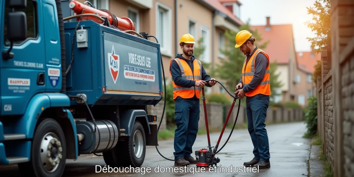 Débouchage domestique et industriel