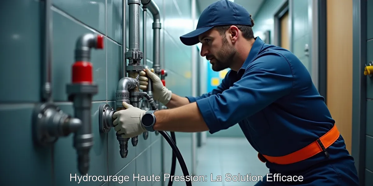 Hydrocurage Haute Pression: La Solution Efficace