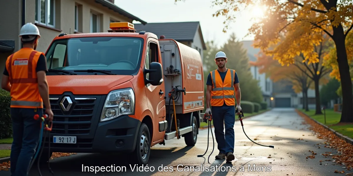 Inspection Vidéo des Canalisations à Mons