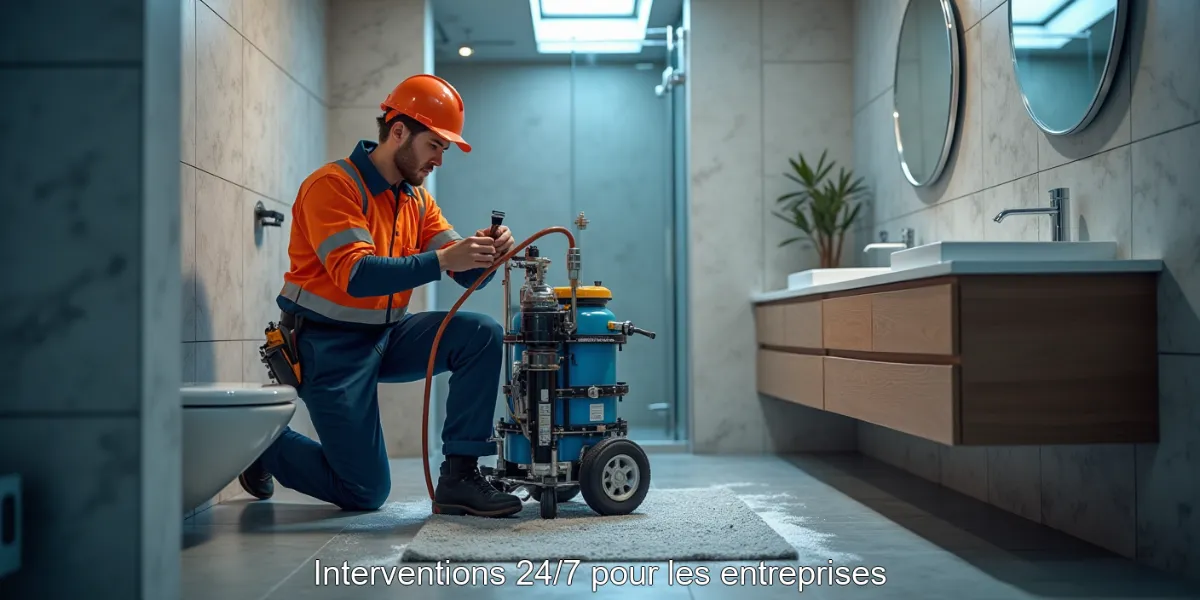 Interventions 24/7 pour les entreprises