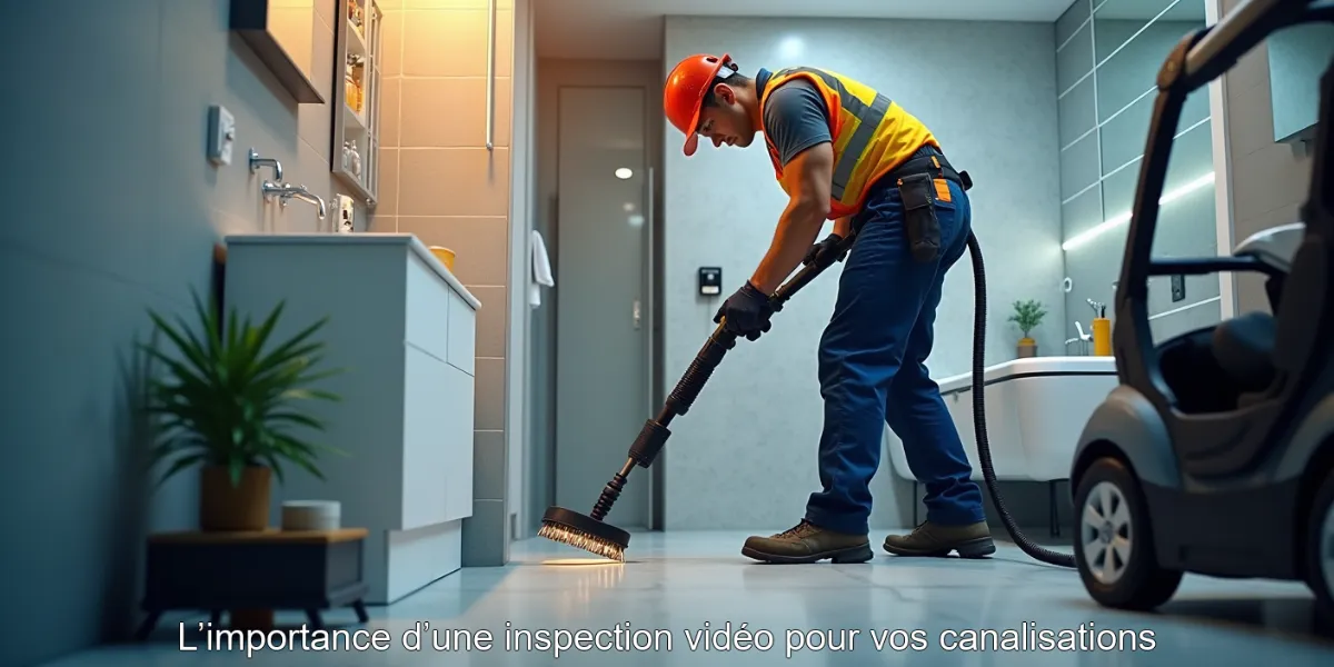 L’importance d’une inspection vidéo pour vos canalisations