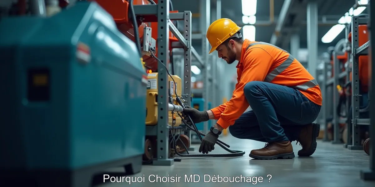 Pourquoi Choisir MD Débouchage ?