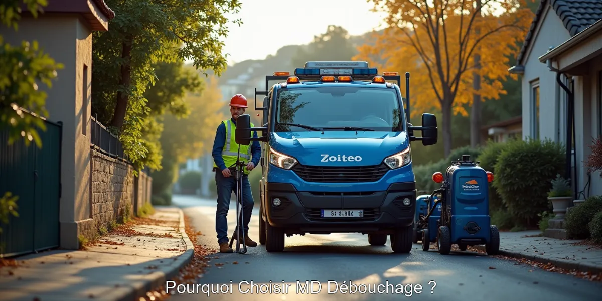 Pourquoi Choisir MD Débouchage ?