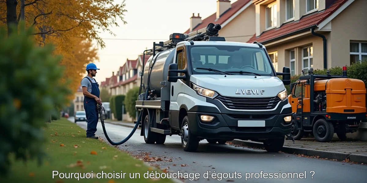 Pourquoi choisir un débouchage d’égouts professionnel ?