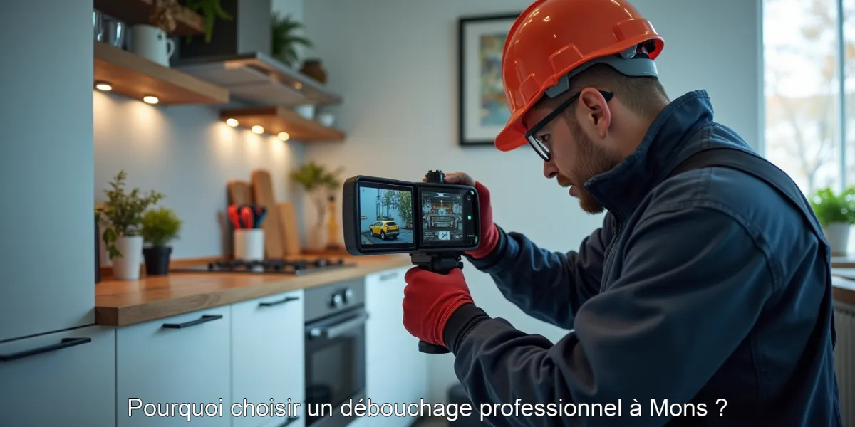 Pourquoi choisir un débouchage professionnel à Mons ?