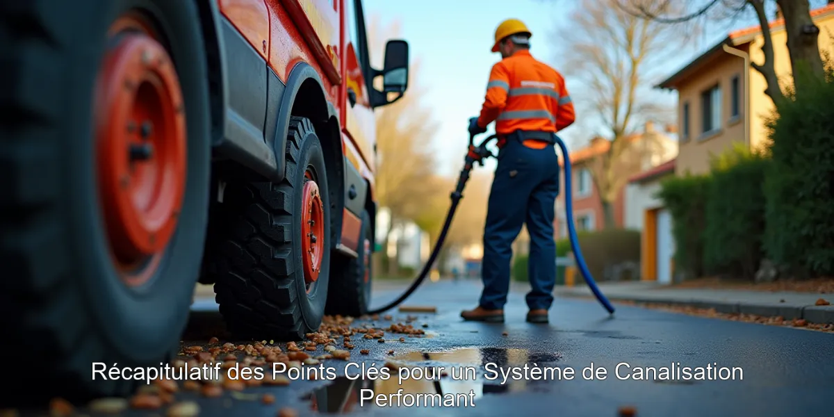 Récapitulatif des Points Clés pour un Système de Canalisation Performant
