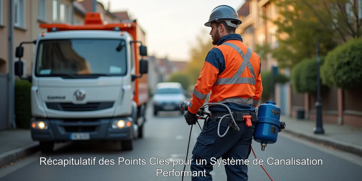Récapitulatif des Points Clés pour un Système de Canalisation Performant
