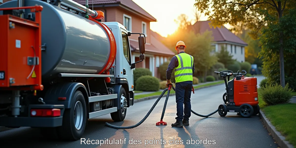 Récapitulatif des points clés abordés