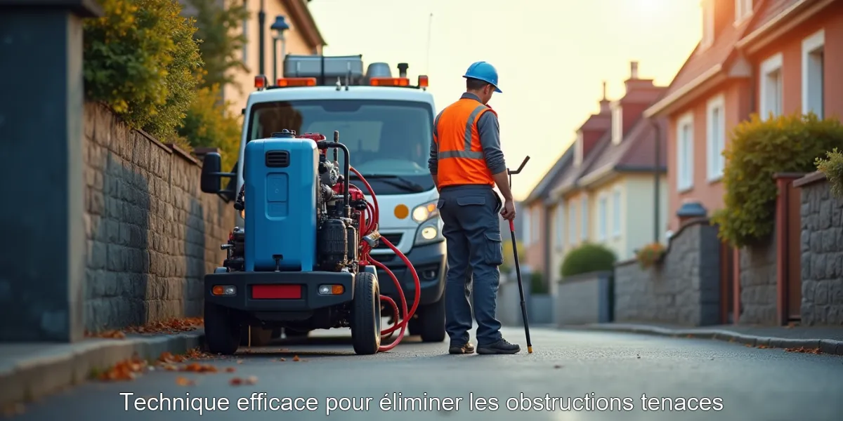 Technique efficace pour éliminer les obstructions tenaces