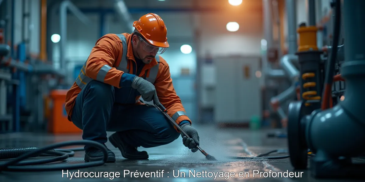 Hydrocurage Préventif : Un Nettoyage en Profondeur