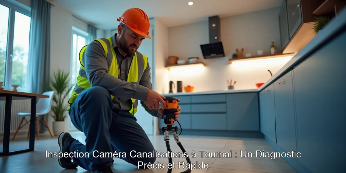 Inspection Caméra Canalisations à Tournai : Un Diagnostic Précis et Rapide