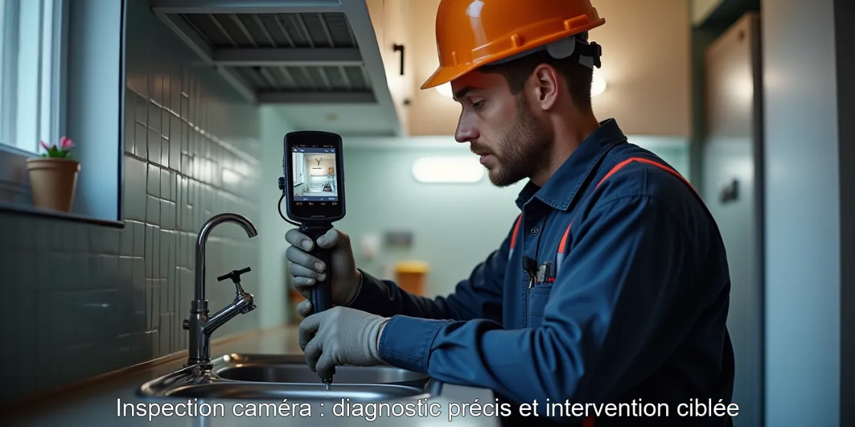 Inspection caméra : diagnostic précis et intervention ciblée