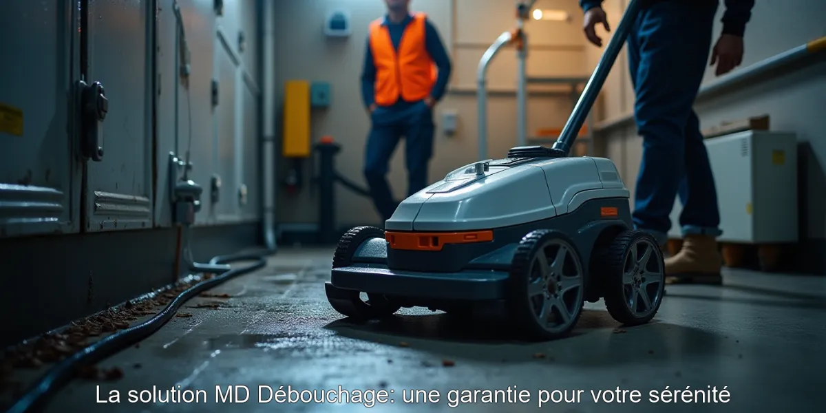 La solution MD Débouchage: une garantie pour votre sérénité