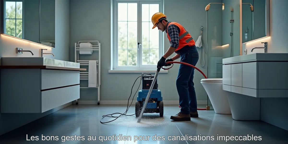 Les bons gestes au quotidien pour des canalisations impeccables