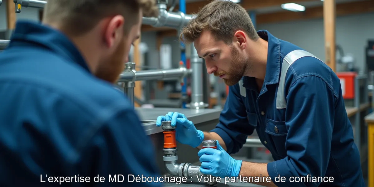 L’expertise de MD Débouchage : Votre partenaire de confiance