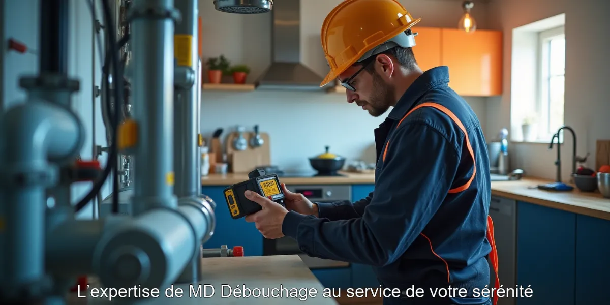L’expertise de MD Débouchage au service de votre sérénité