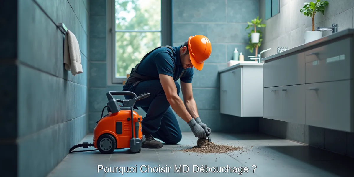 Pourquoi Choisir MD Débouchage ?