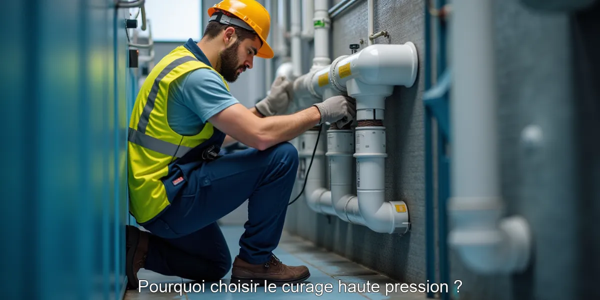 Pourquoi choisir le curage haute pression ?