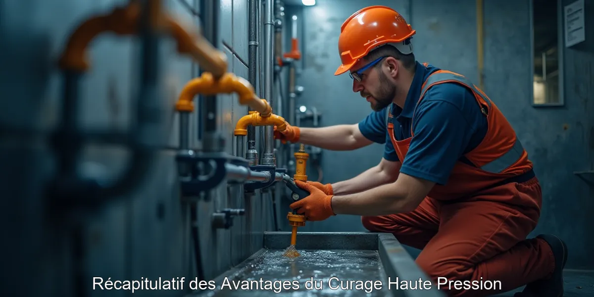 Récapitulatif des Avantages du Curage Haute Pression