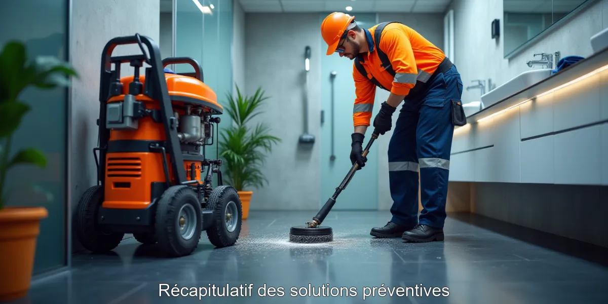 Récapitulatif des solutions préventives