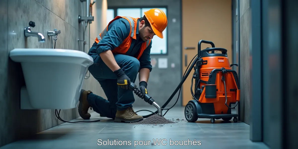Solutions pour WC bouchés