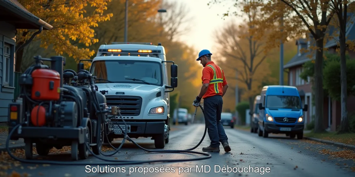 Solutions proposées par MD Débouchage