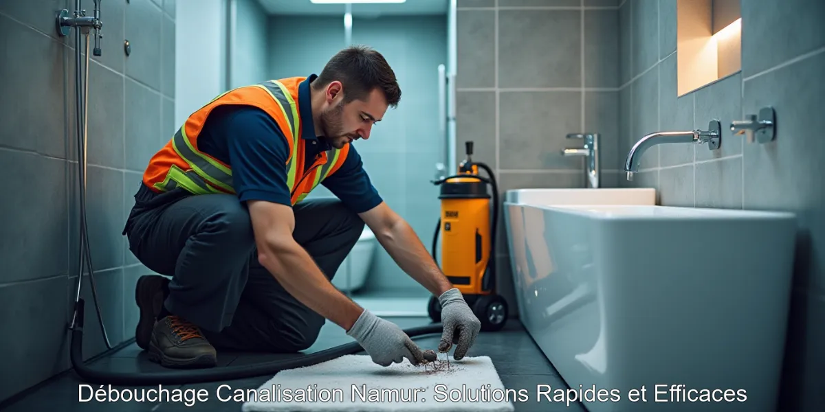 Débouchage Canalisation Namur: Solutions Rapides et Efficaces
