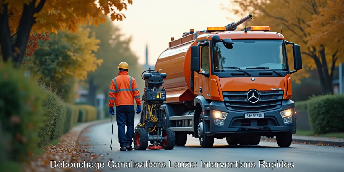 Débouchage Canalisations Leuze: Interventions Rapides