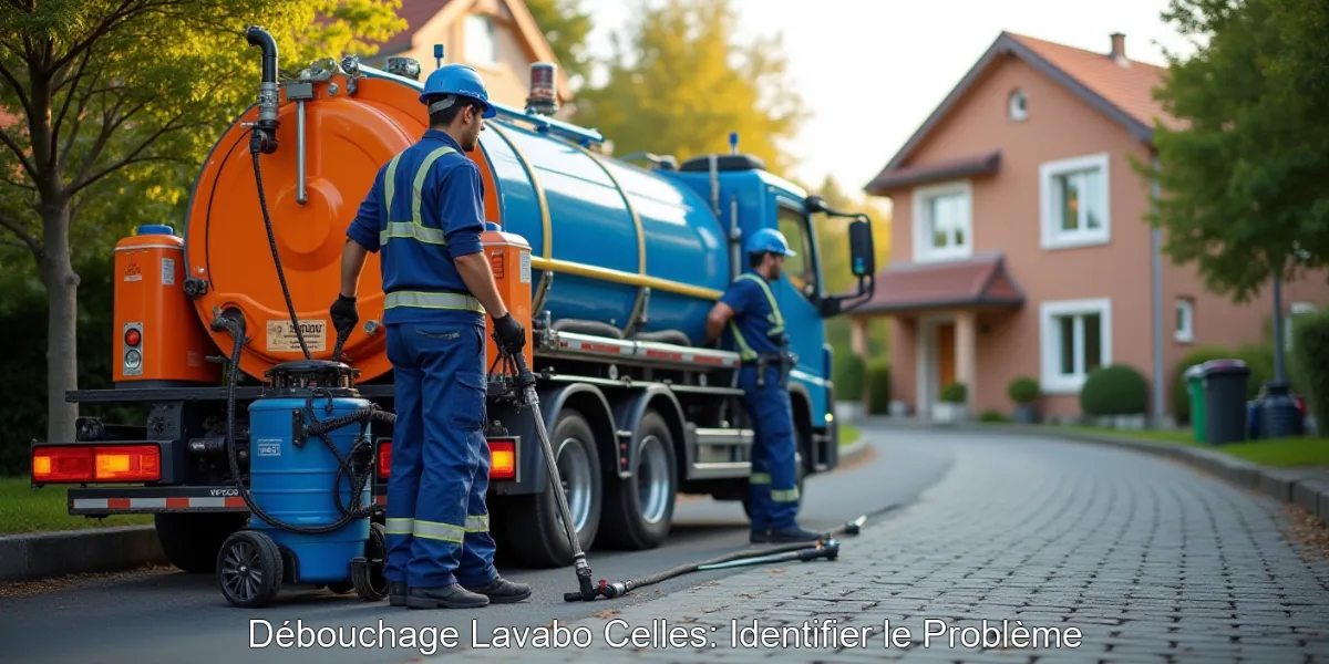 Débouchage Lavabo Celles: Identifier le Problème