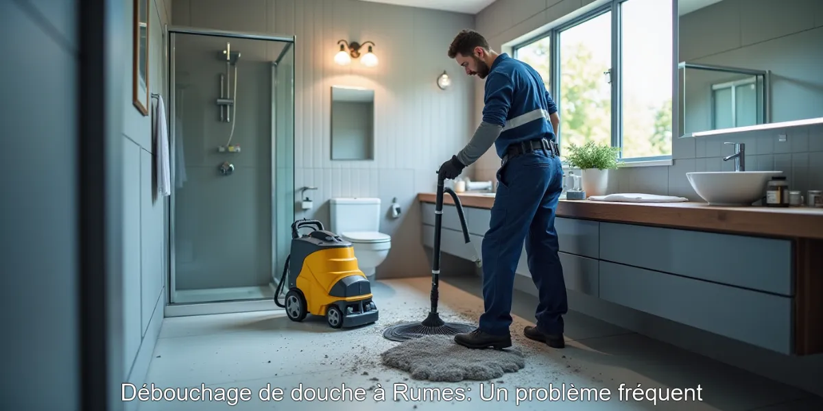 Débouchage de douche à Rumes: Un problème fréquent
