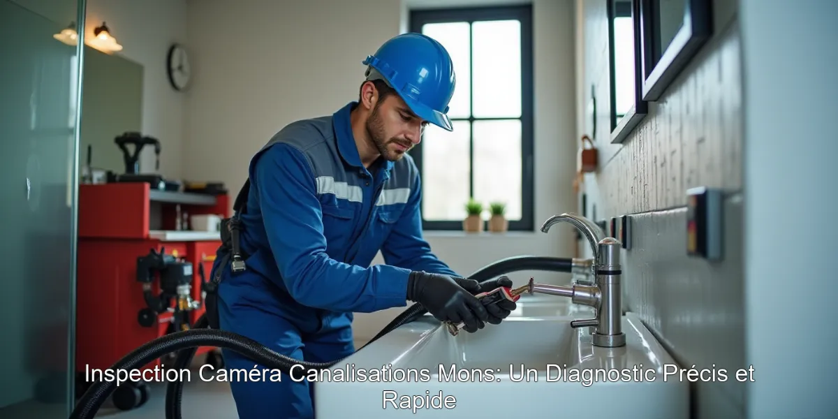 Inspection Caméra Canalisations Mons: Un Diagnostic Précis et Rapide