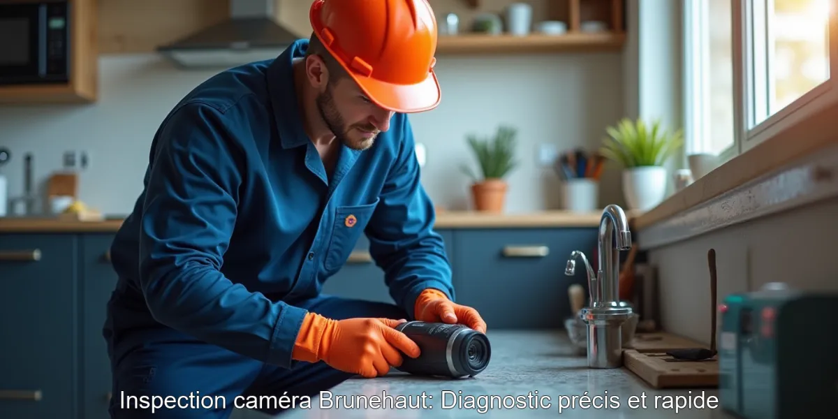 Inspection caméra Brunehaut: Diagnostic précis et rapide