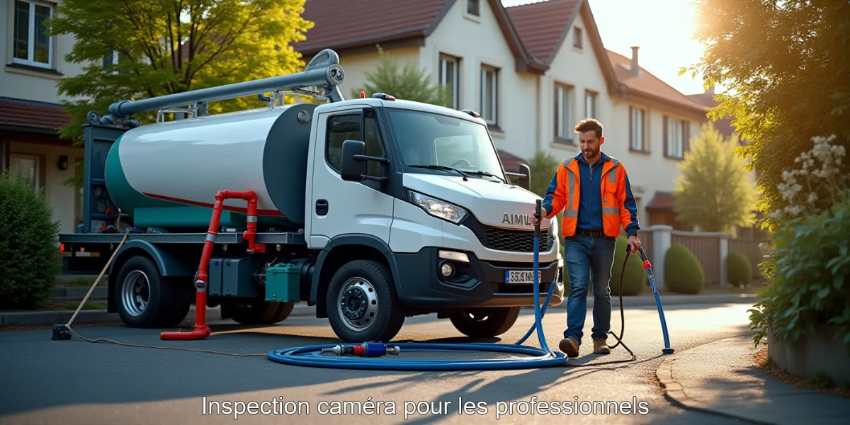Inspection caméra pour les professionnels