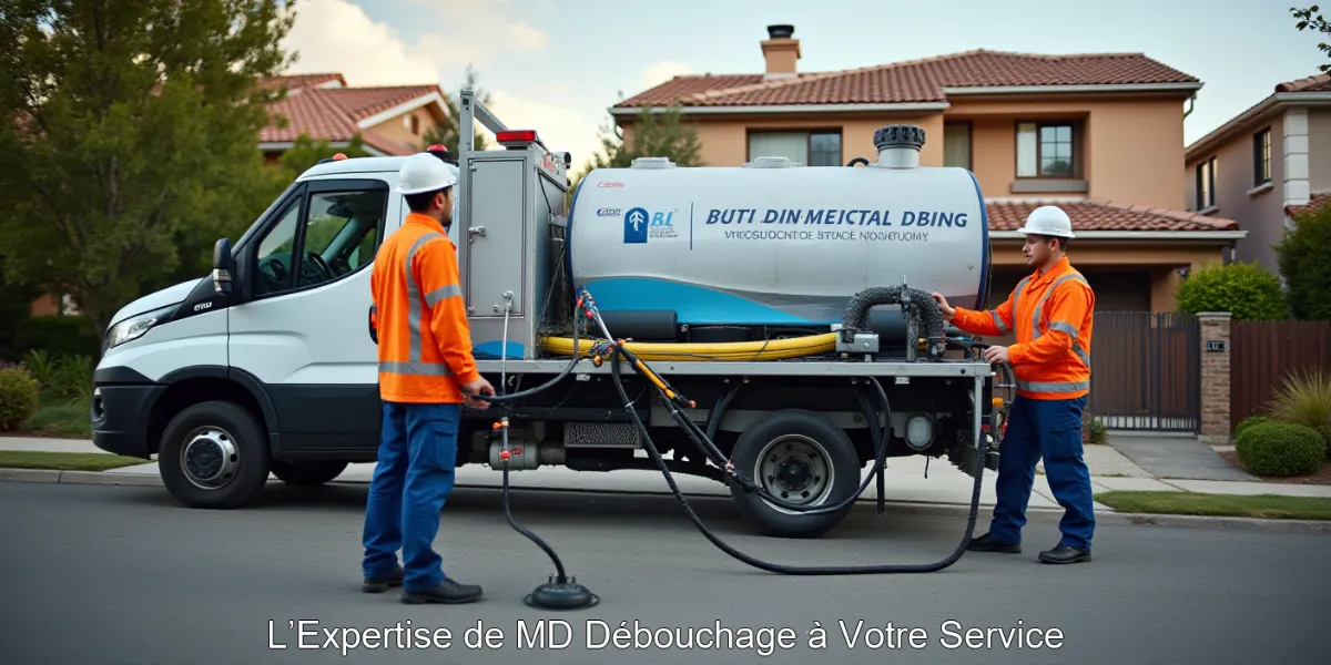L’Expertise de MD Débouchage à Votre Service