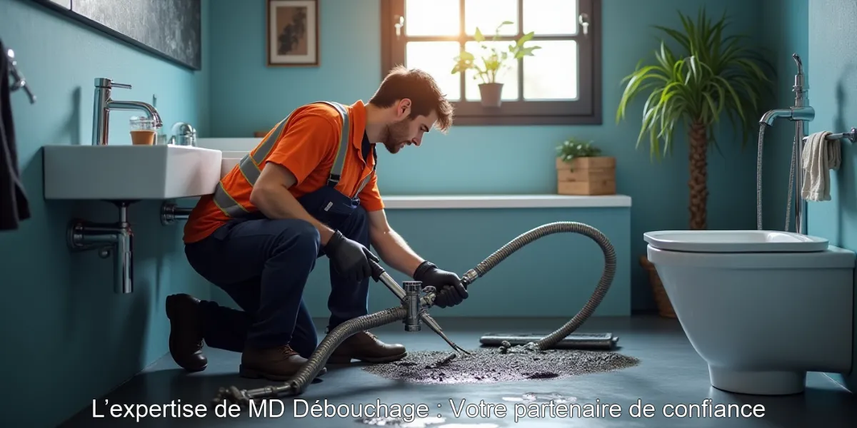 L’expertise de MD Débouchage : Votre partenaire de confiance